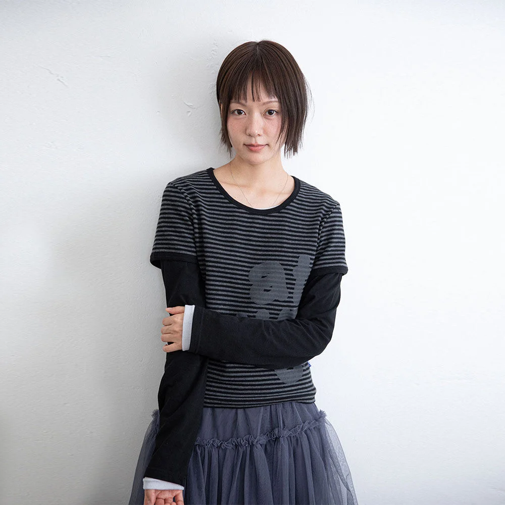 ATTUNE ST LAYERD L/S TEE_BLACK(IK2FFFT552A)
