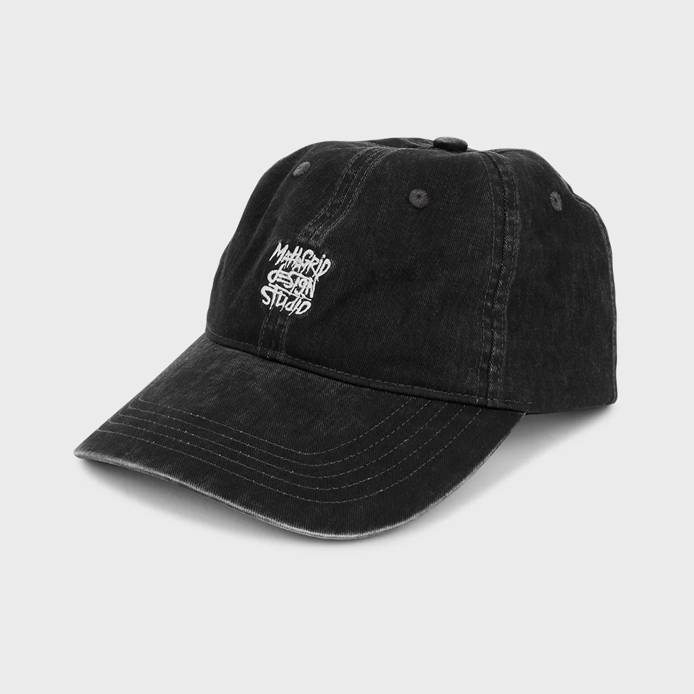 VINTAGE WASHED SLASH LOGO BALL CAP