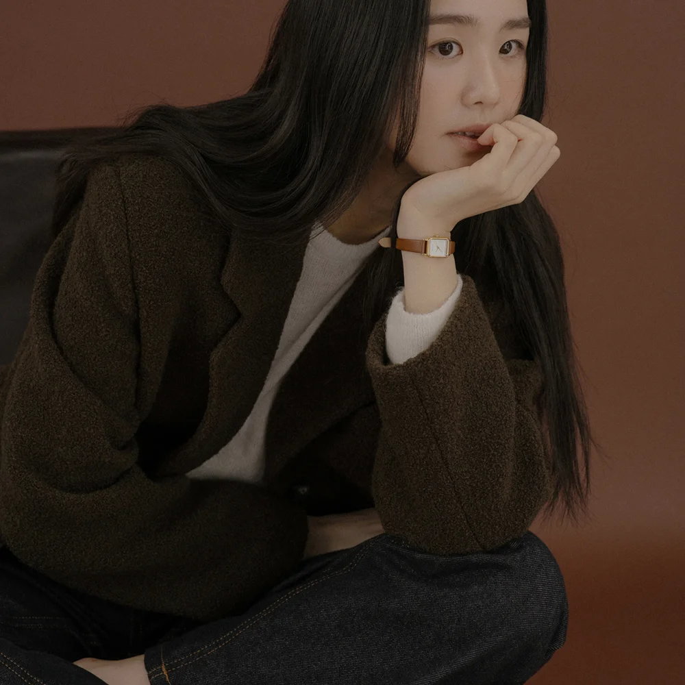 Vein Coat_Olive Brown