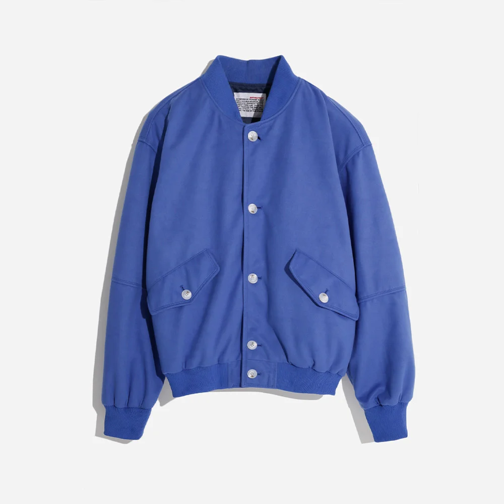 (22AW) ECO SUEDE BLOUSON (BLUE)