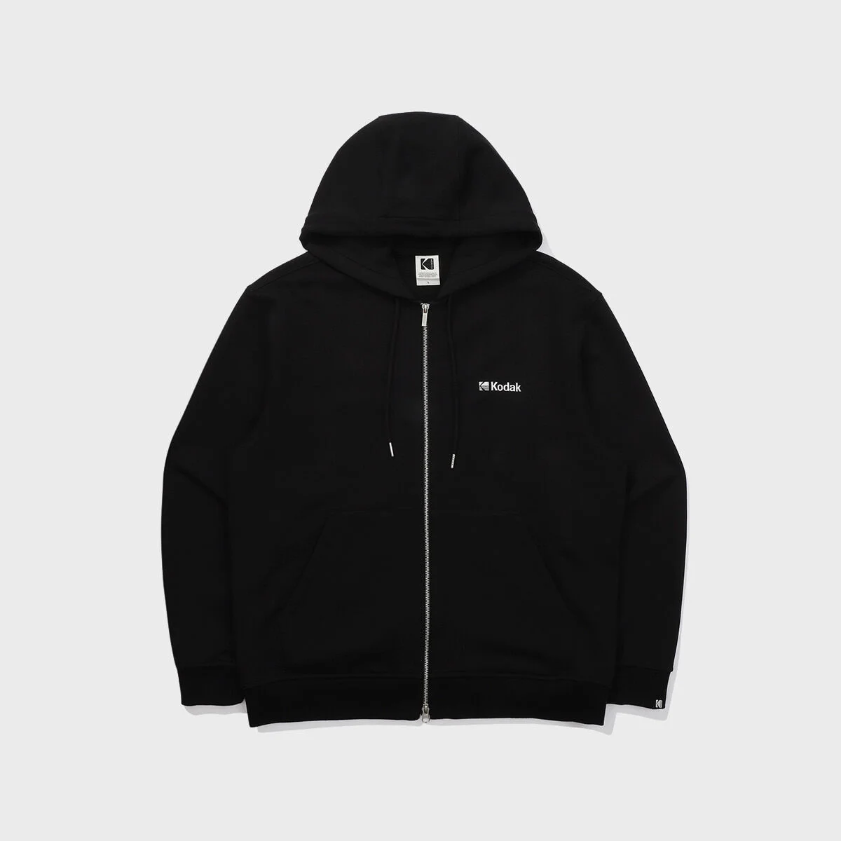 必備款 連帽衫 拉鏈 BLACK