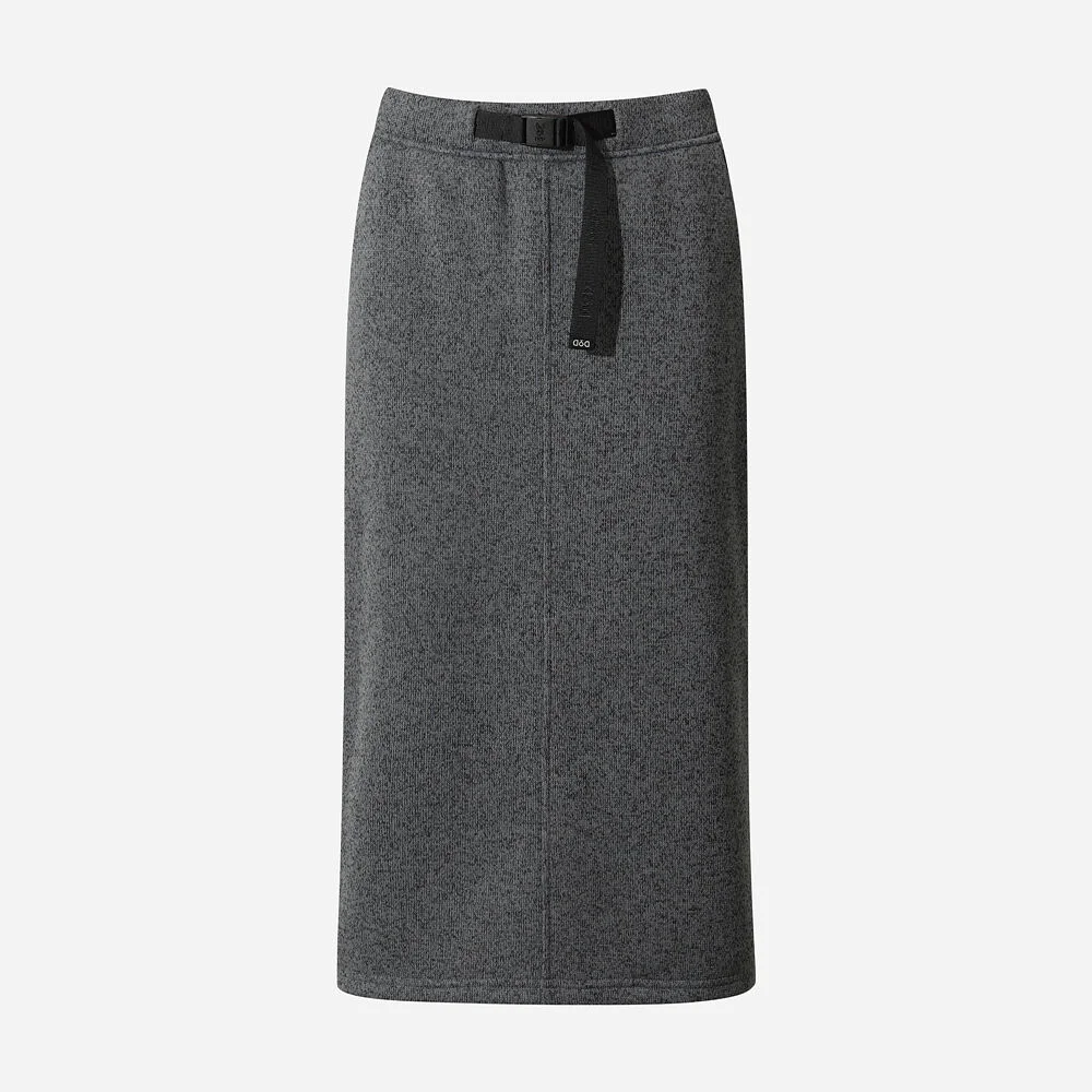 女裝) Temp Knit 半身裙(D.CHARCOAL GREY)