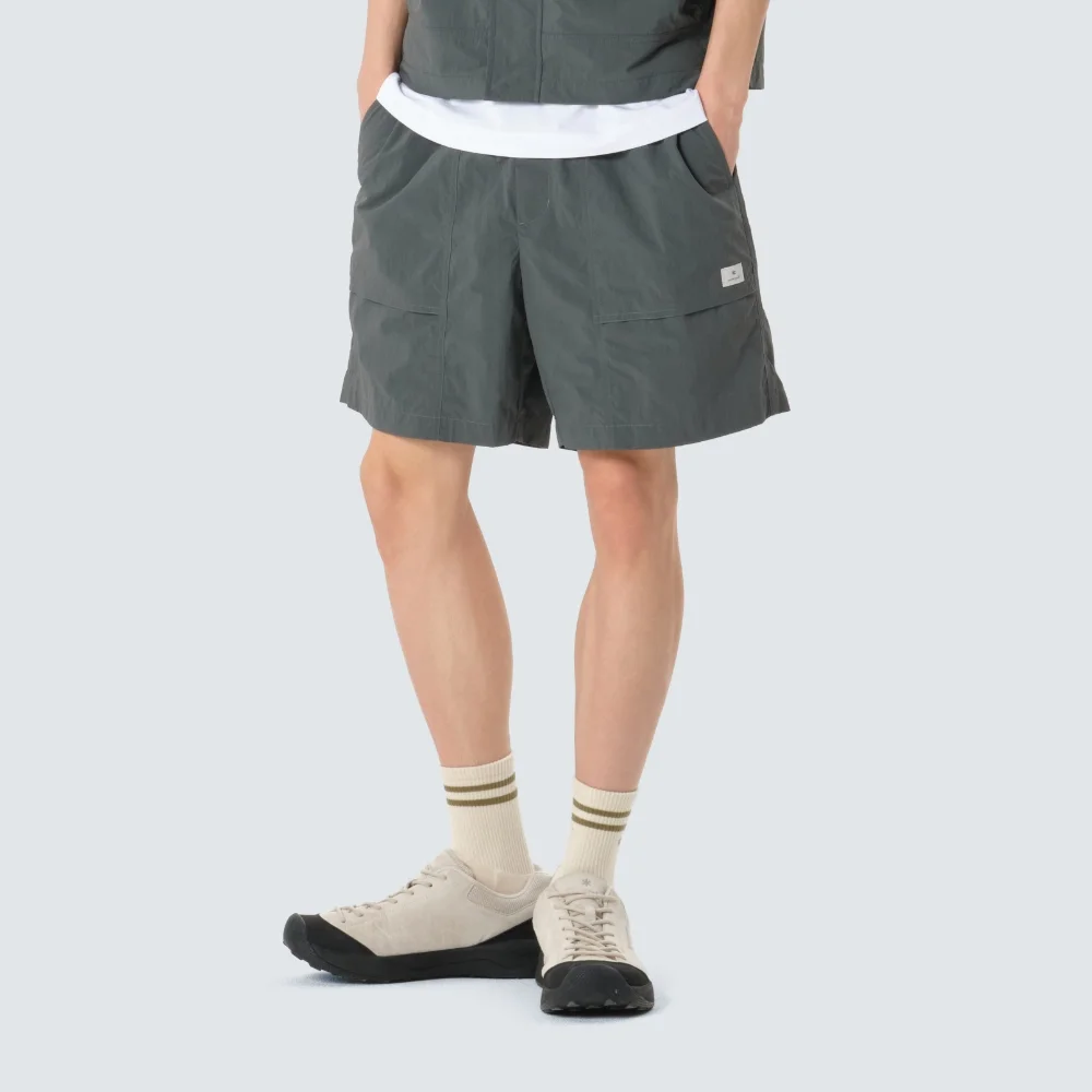 塔斯隆 4分 短褲 Urban Green (S26MULHP64)