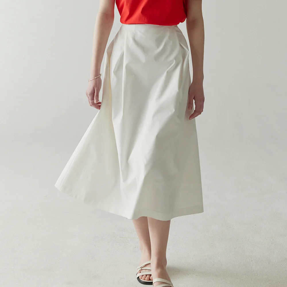 Double Tuck Skirt(2color)