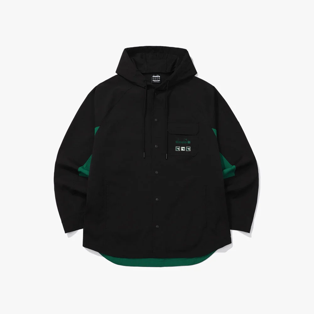 Craft 連帽衫 襯衫 外套 BLACK