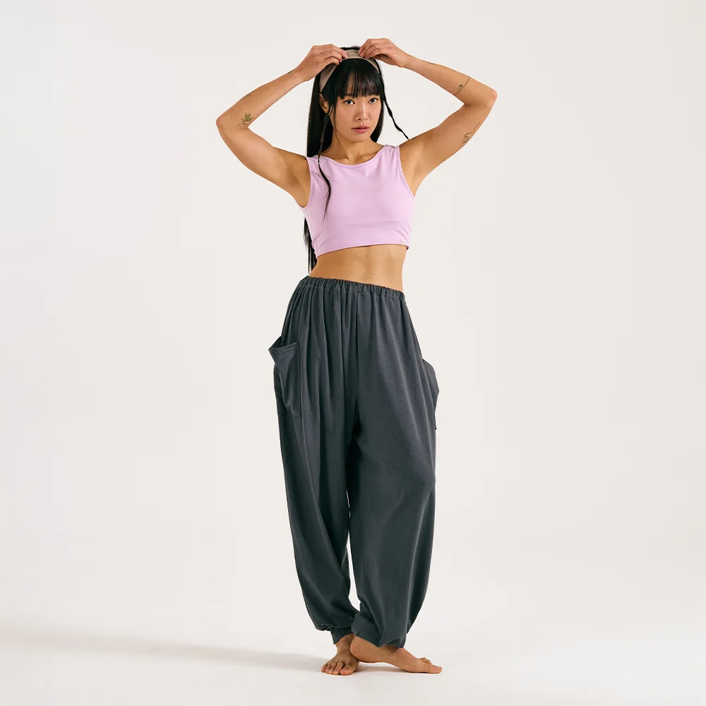 Volume free Pants (Deep Grey)