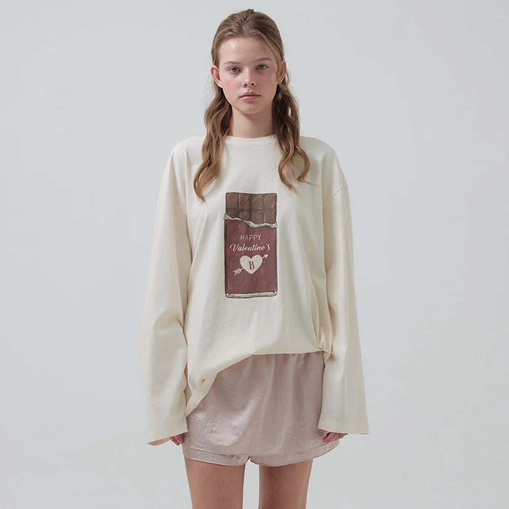 Valentine Graphic T-Shirt_Butter