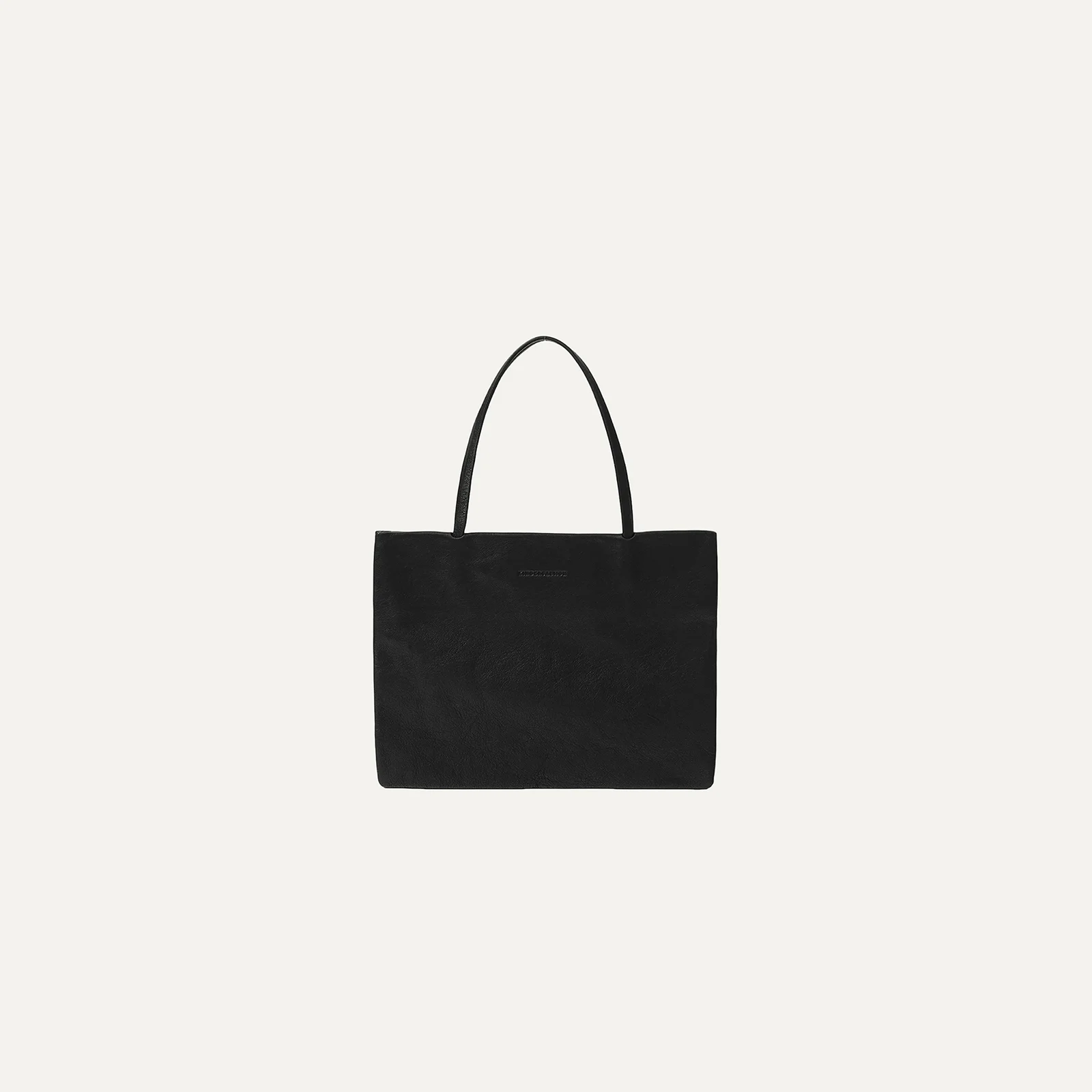Patine Leather Bag Black