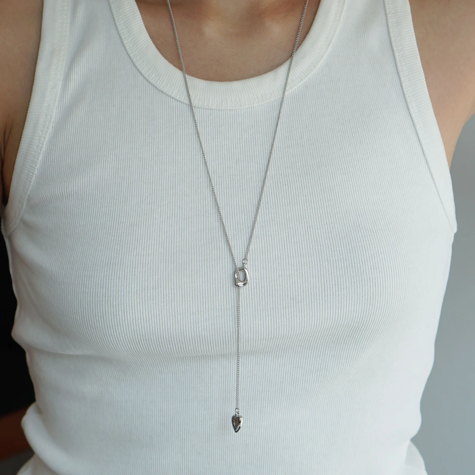 HEART DROP NECKLACE