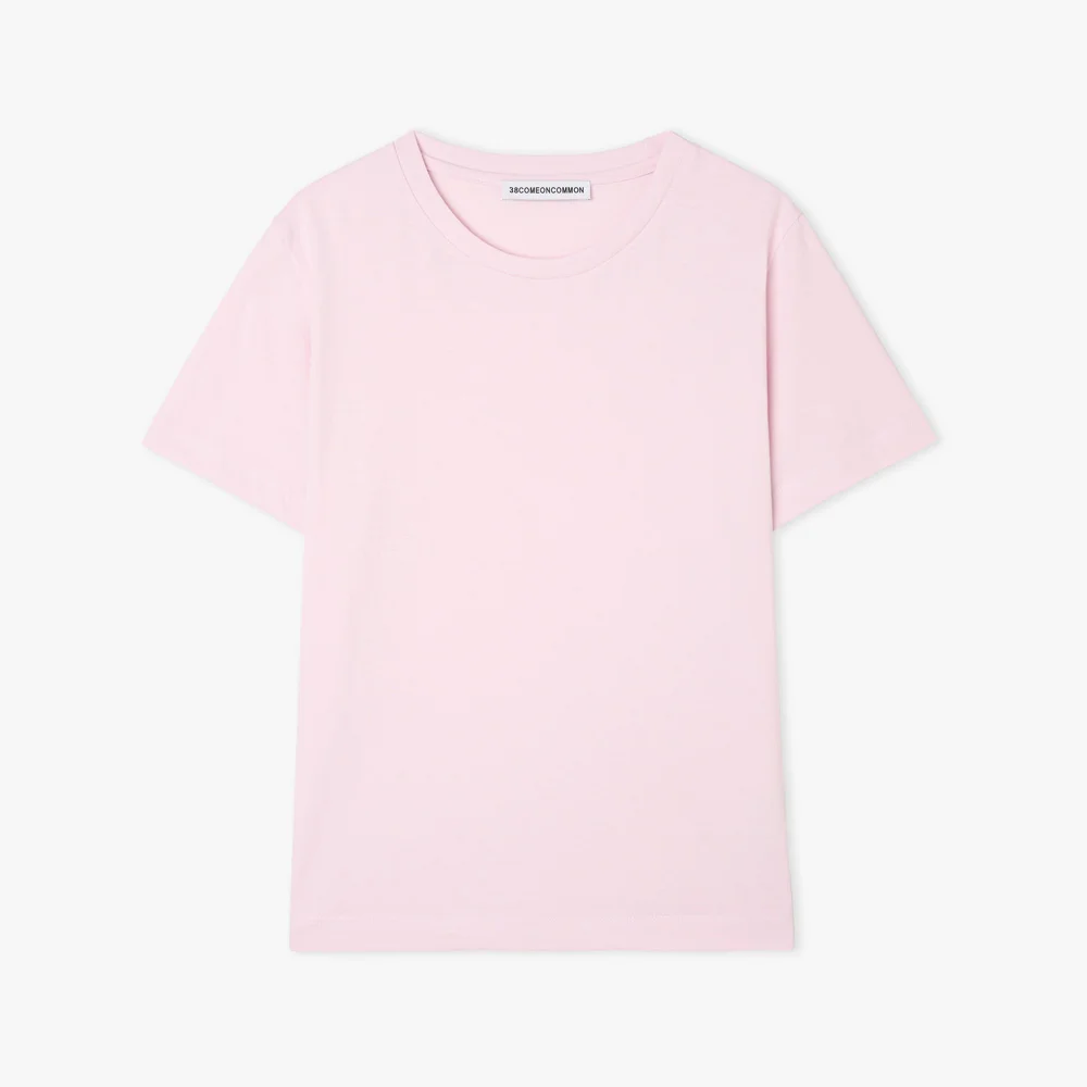 Regular cotton T-Shirts (Light Pink)