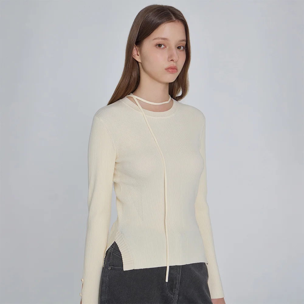 it MICHA 羅紋 圓領 套頭 ITP9KPO780_3colors