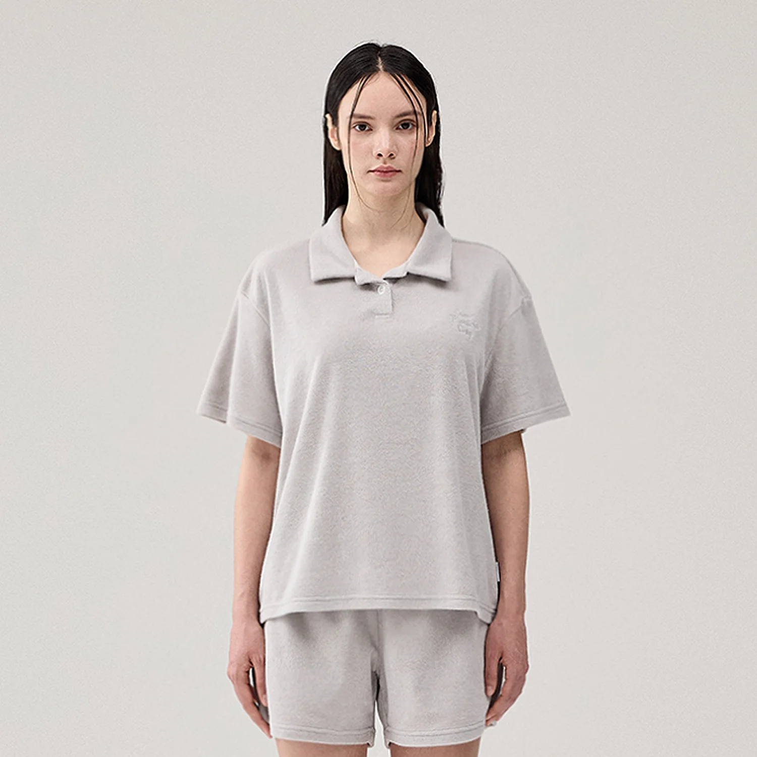 (W)ALLDAY TERRY SET UP GRAY