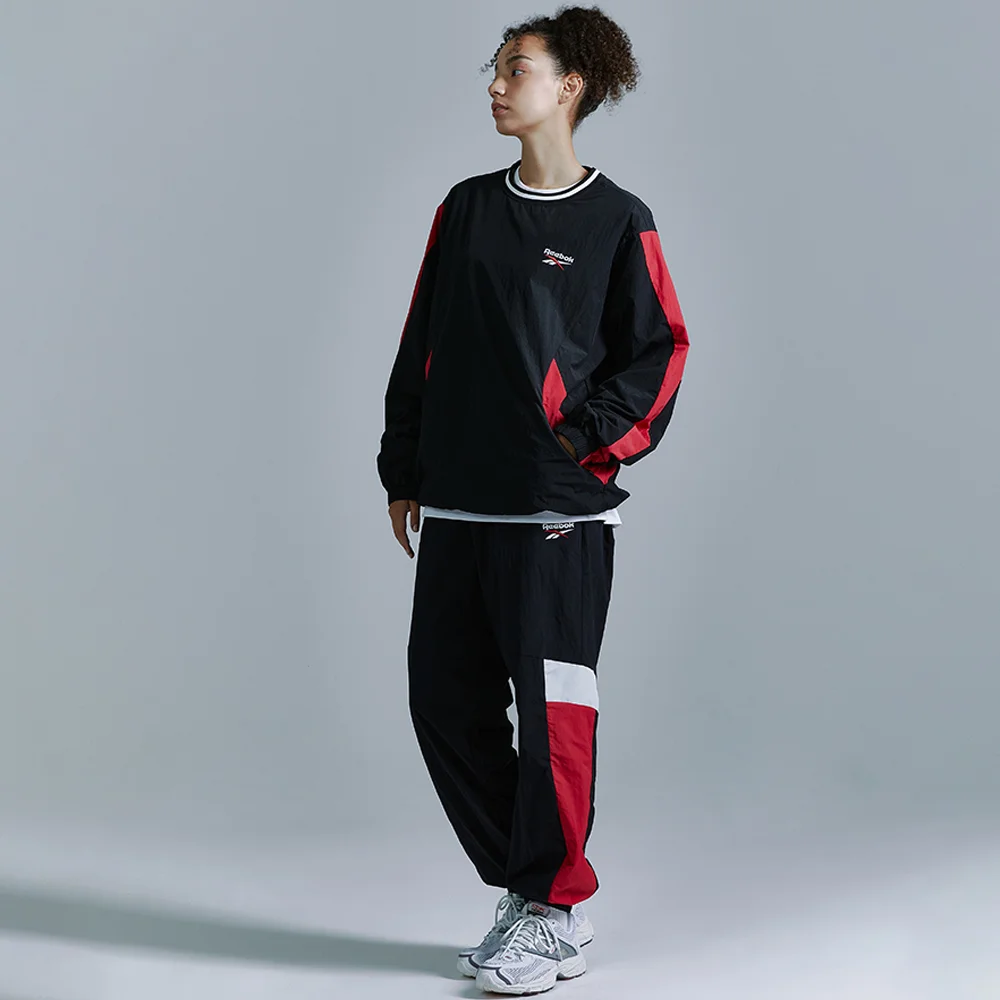 經典傳承 暖感 慢跑褲 褲子 - 黑色