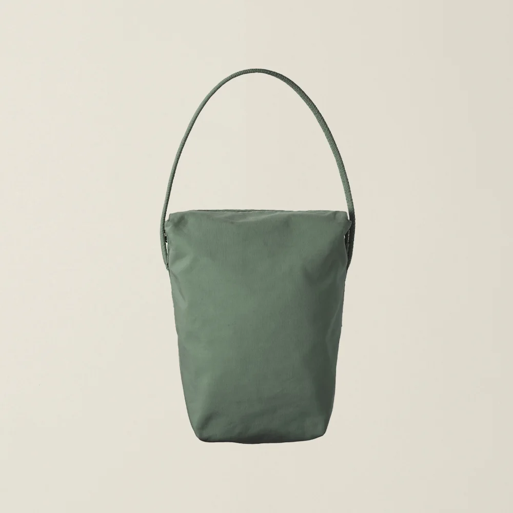 GARMENT DYED SHOULDER BAG KHAKI