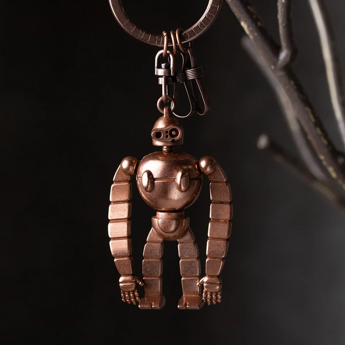 Antique 金屬鑰匙扣(機械人士兵) 鑰匙扣