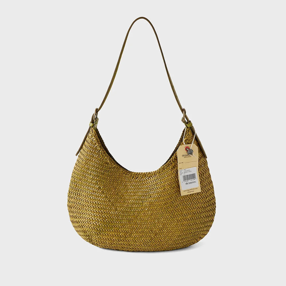 月亮 小 8021 Bamboo Green Dragon Bag
