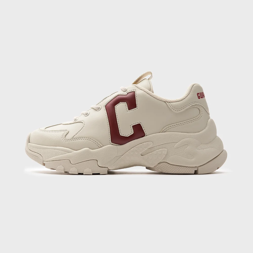 大圓球厚底 窗格 CLE (White)
