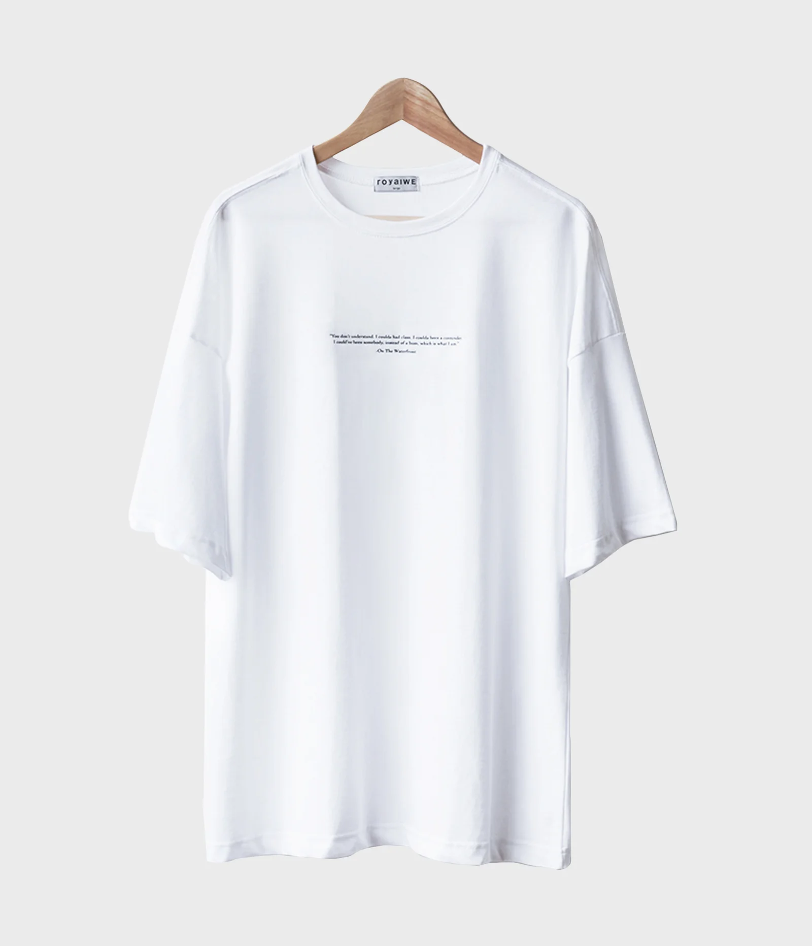 WATERFRONT T-SHIRTS_WHITE
