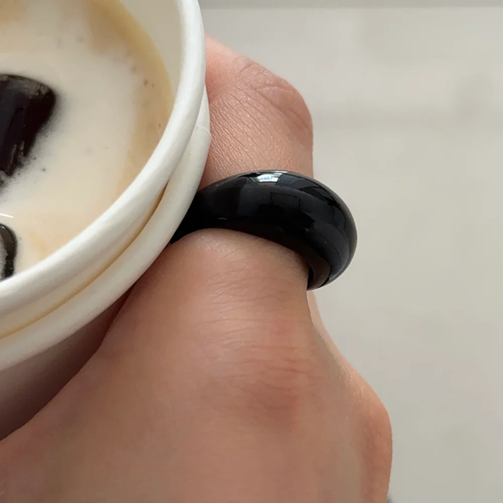 acrylic ring_black