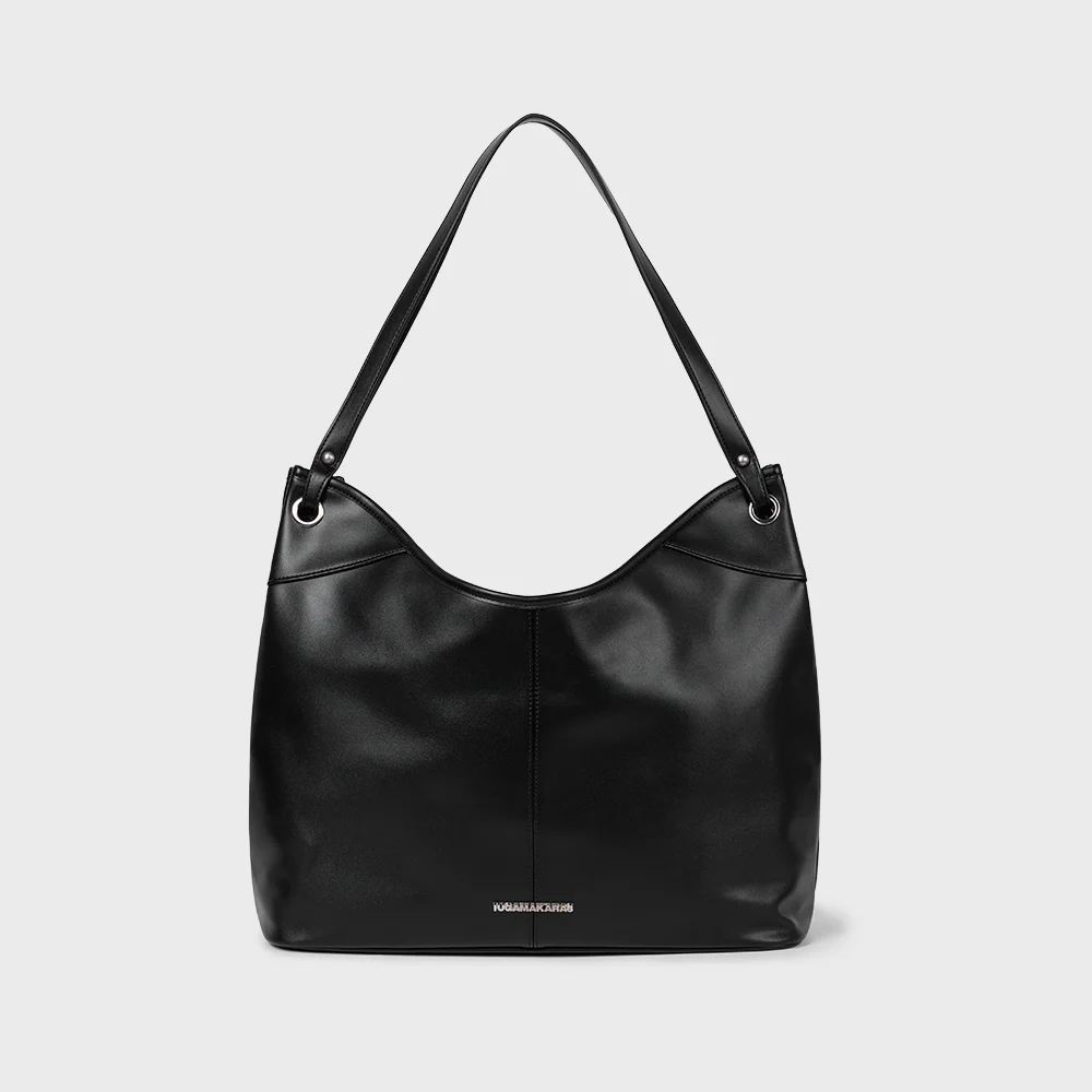 Essential Hobo Shoulder Bag (Black)