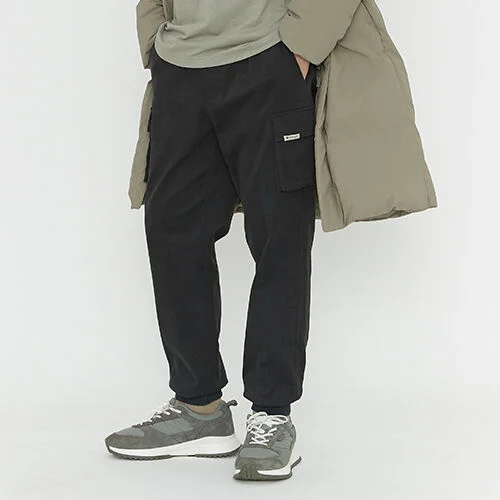 City Camper 雙 口袋 慢跑褲 褲子 Dark Charcoal (S22WMRPT63)