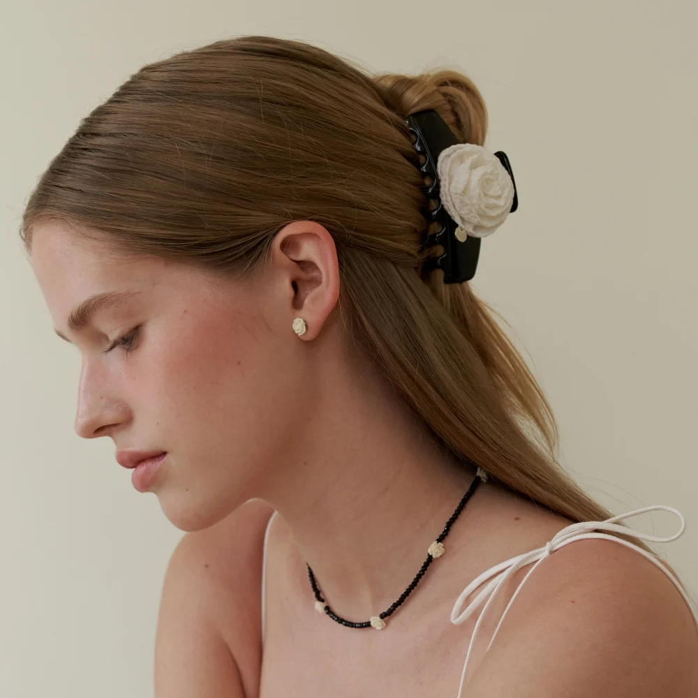 The Rose Hair Clip_3Color