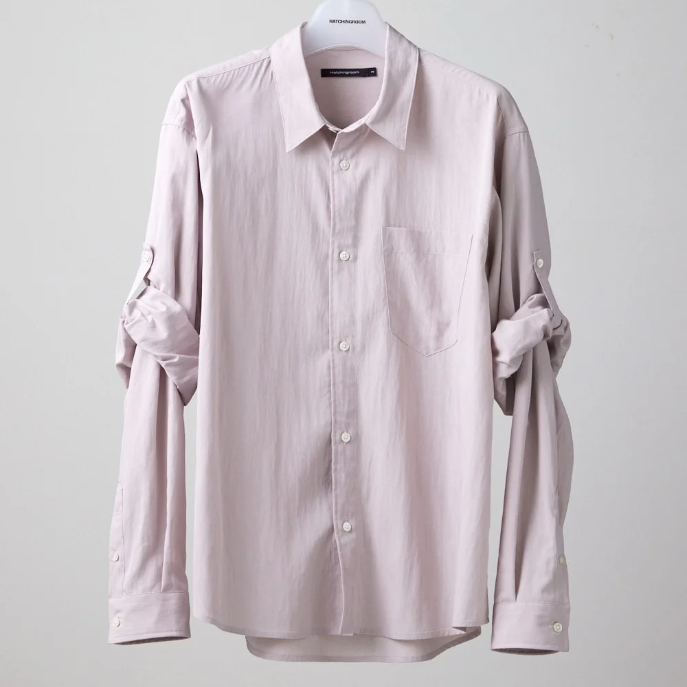 Double Sleeve Shirt Dusty Pink