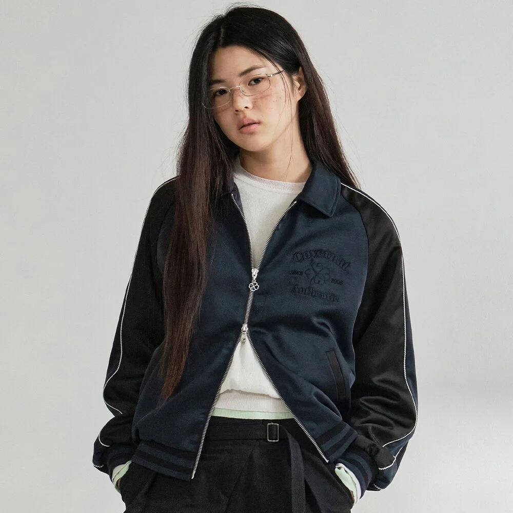女裝 拱形 Cloverheart Sukajan 外套 Navy