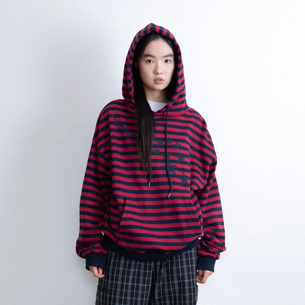 SHOOTING STAR ST HOODIE_NAVY(IK2FFMM409A)