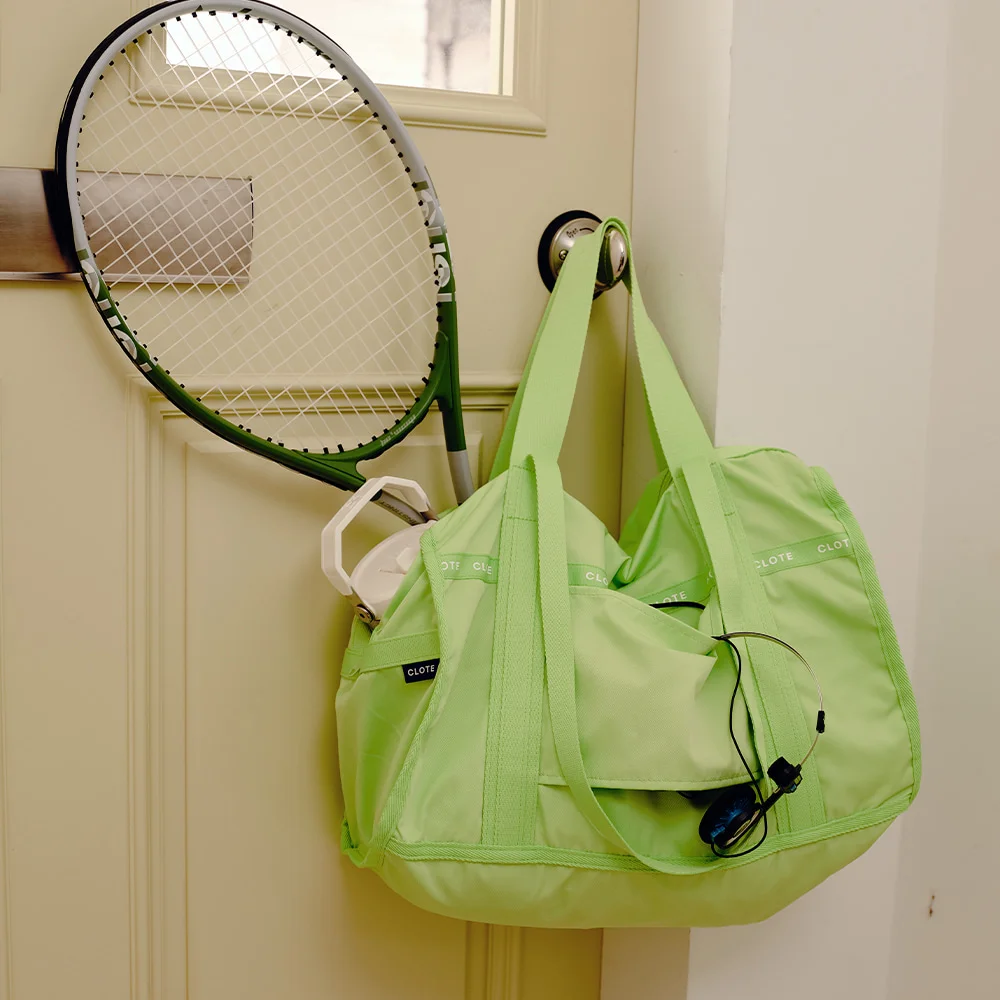 FOLDERBLE TRAVEL BAG - YELLOW GREEN