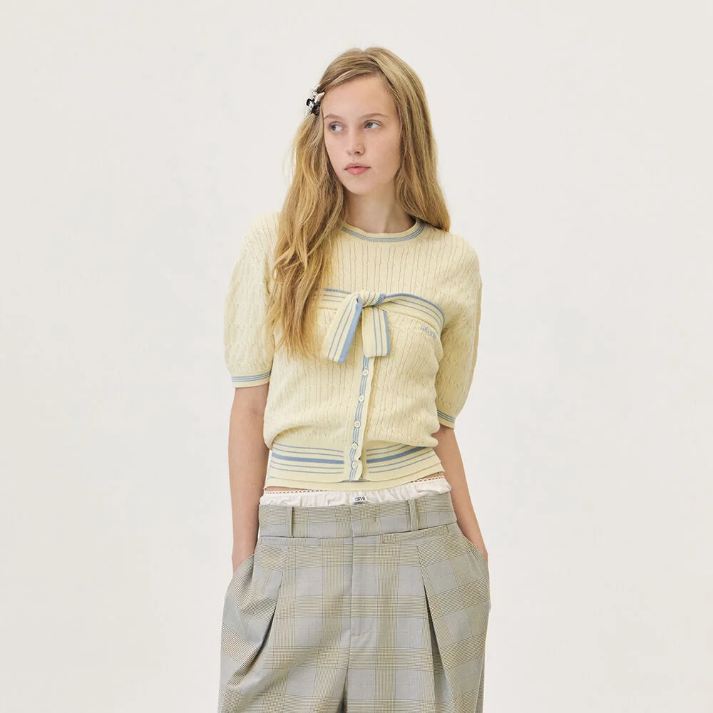 FREEN H/S KNIT (CREAM)