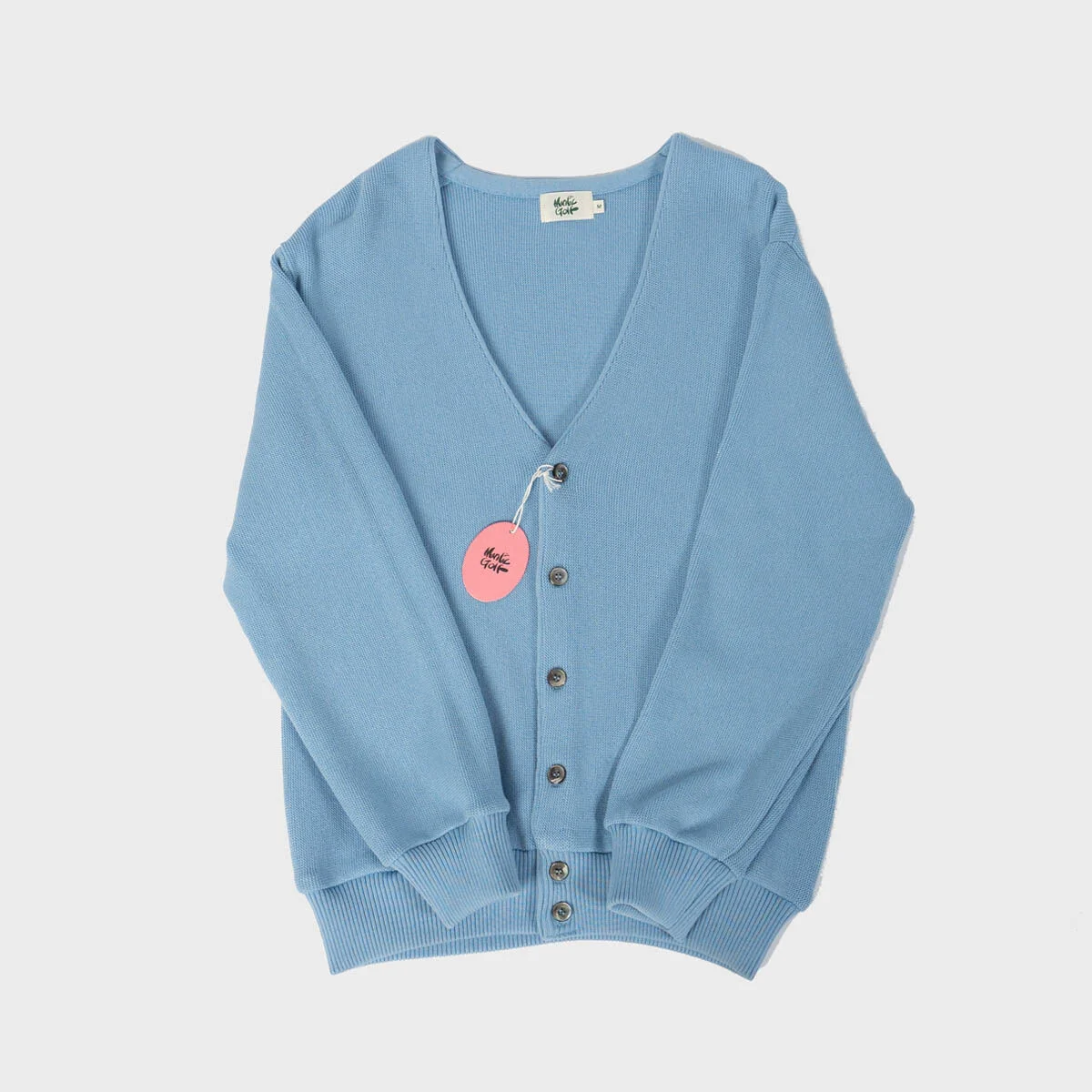 Maniac 高爾夫 羊毛 開襟外套_Merino Wool Cardigan SKY BLUE