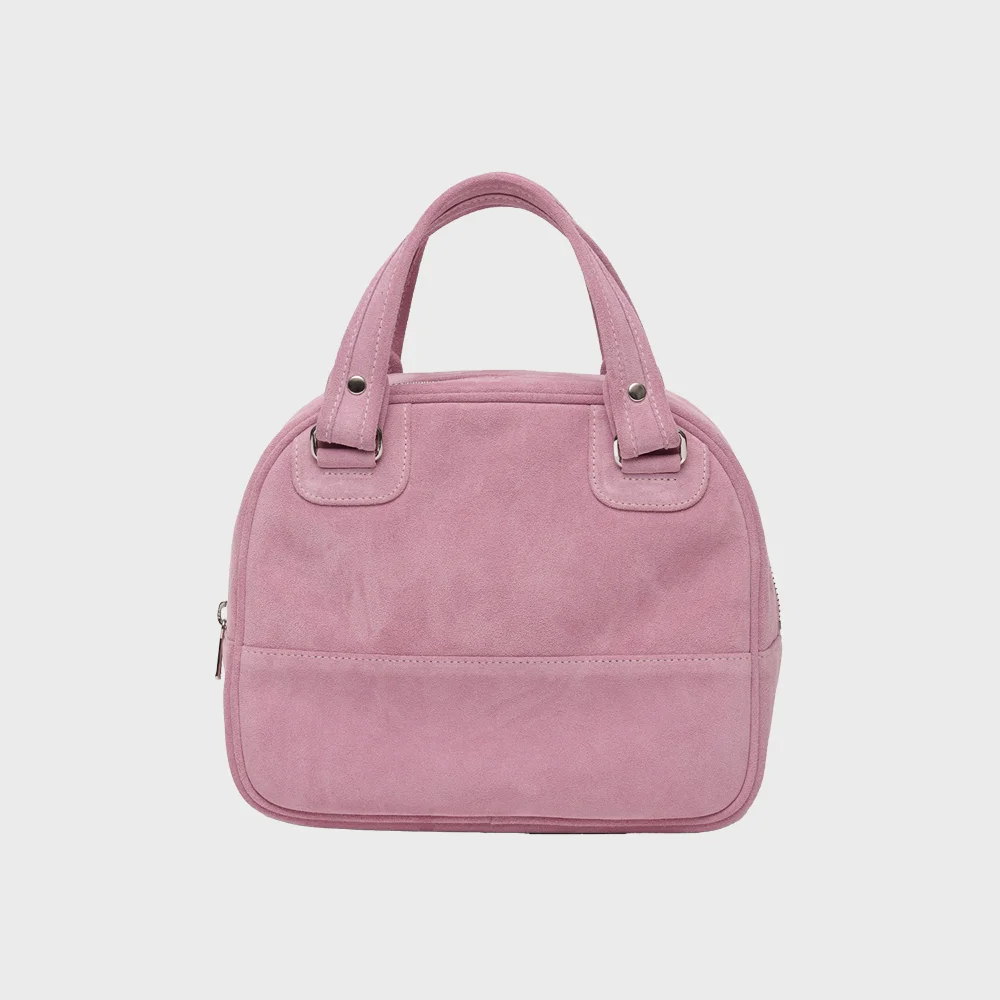 Luka Real Suede Bag (Pink)