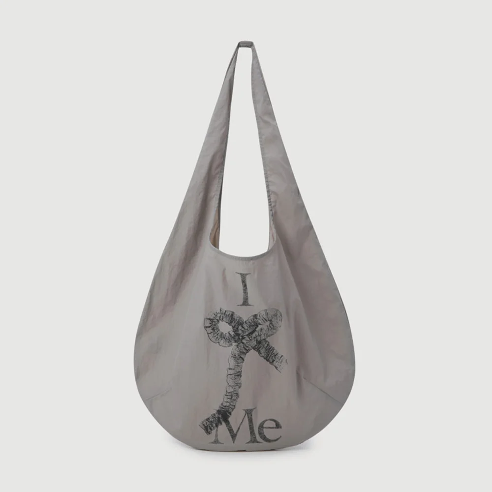 Chouetties by LUCKY CHOUETTE_Graphic Tote Bag(grey)_7ABAX25600GYX