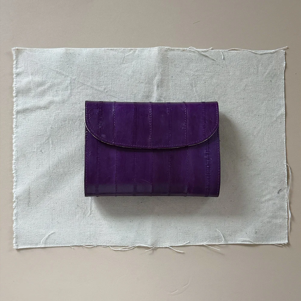 Travel Log Wallet (Purple)