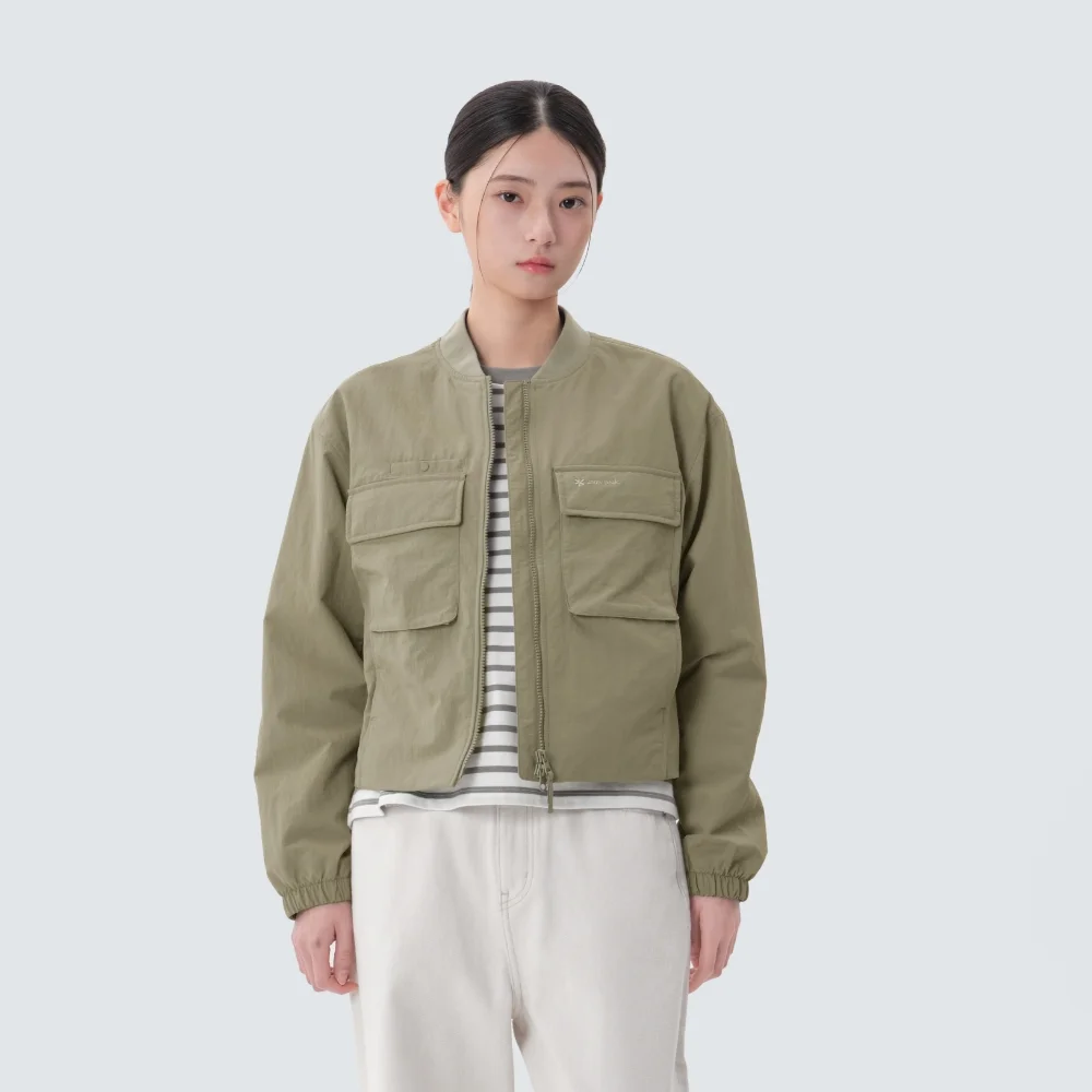 Cample 女裝 飛行員款 外套 Vintage Khaki (S25SWCWB13)
