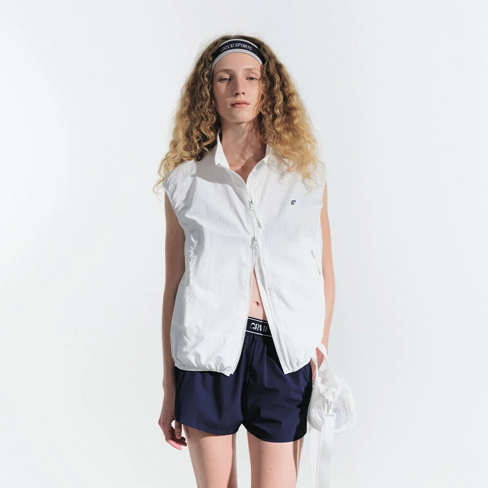 RYAN ANORAK VEST (WHITE)