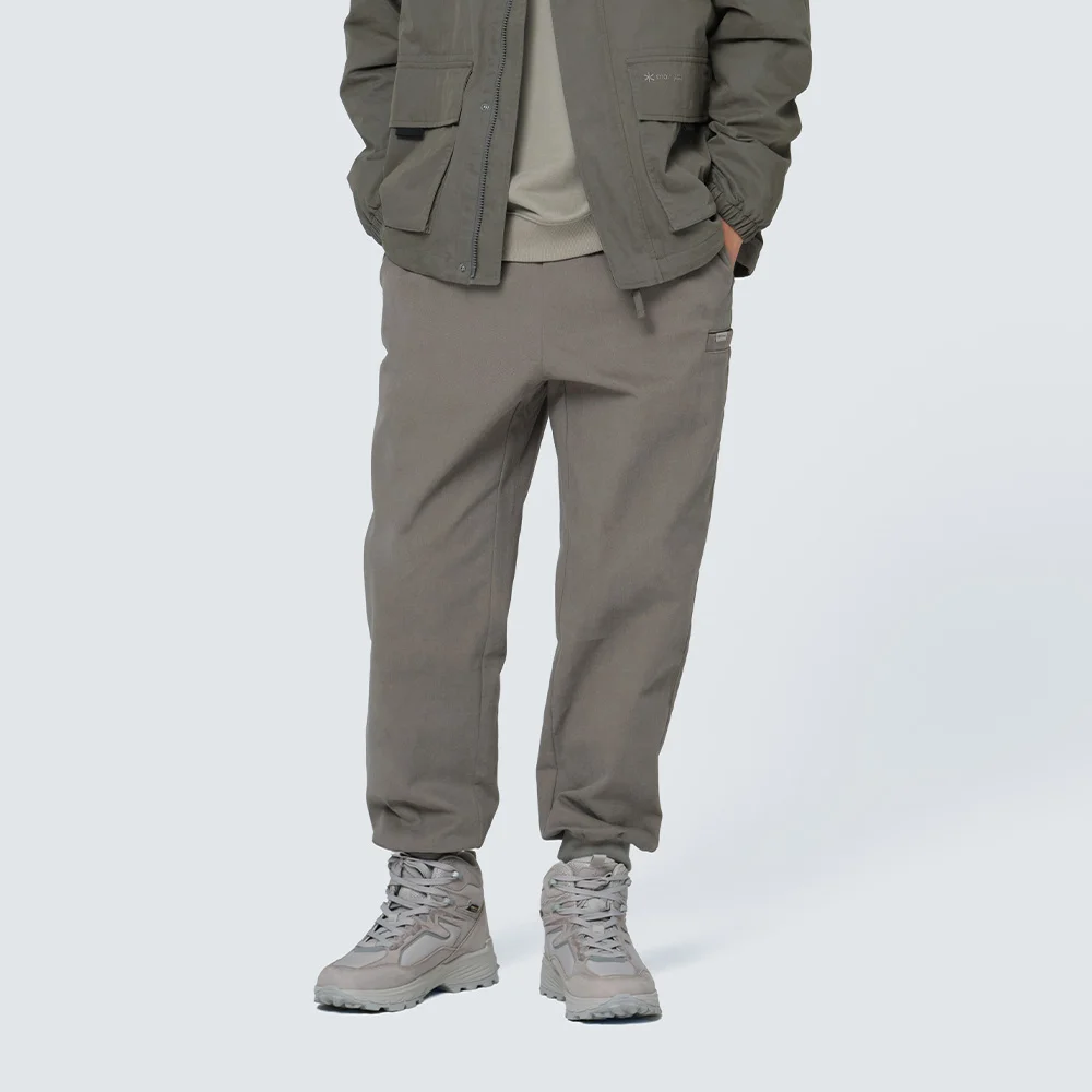 Cland 加絨 慢跑褲 褲子 Dark Khaki (S24WUDPT94)