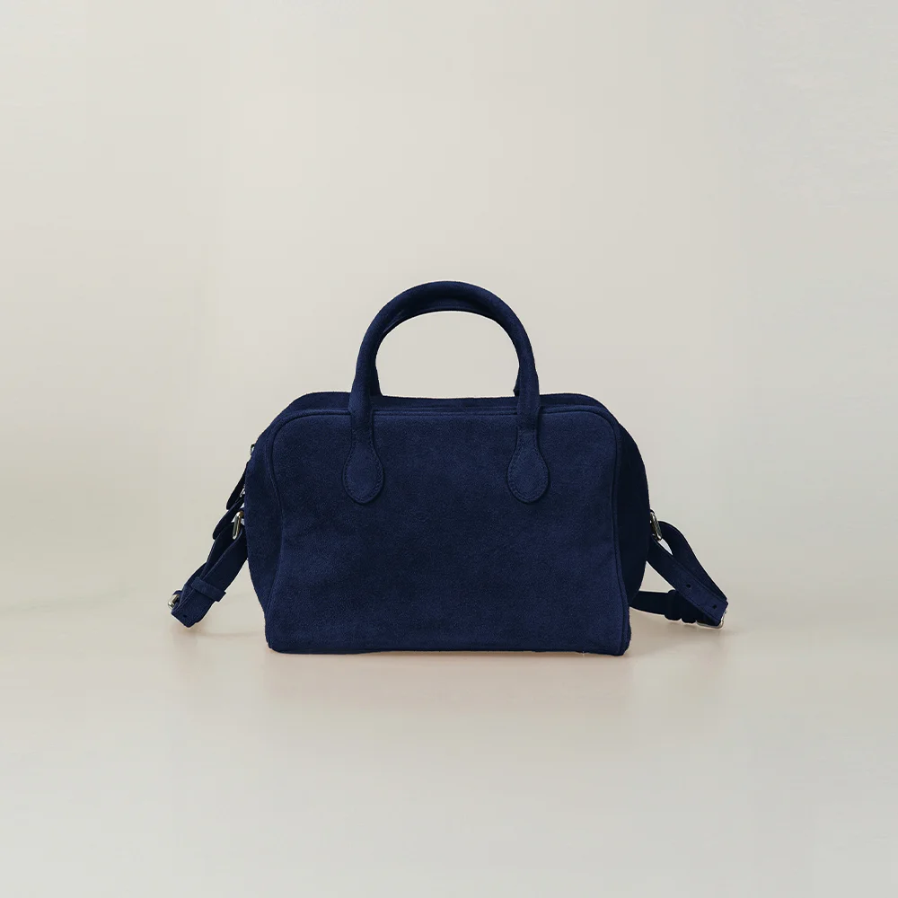 ECLAIR SUEDE BAG_BLUE NAVY