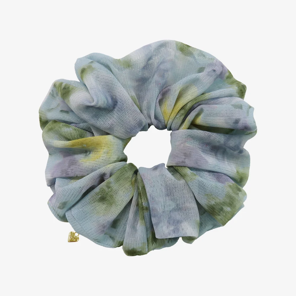 Maggie scrunchie, MISTY BLUE