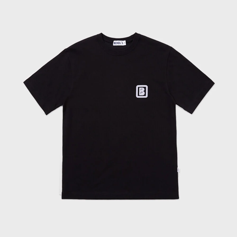 BENDL'S COTTON T-SHIRTS HALF (BLACK)