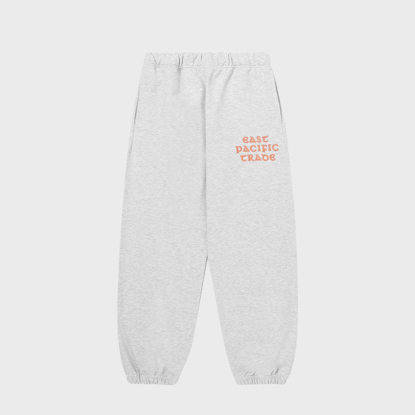 EMBROIDERED SWEATPANT (MELANGE GREY)