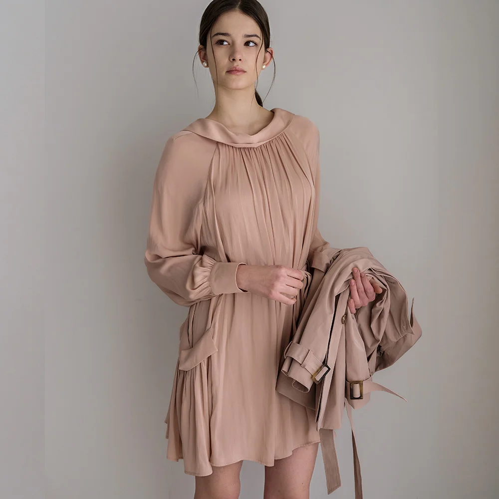 Lautre Ciere Beige Dress