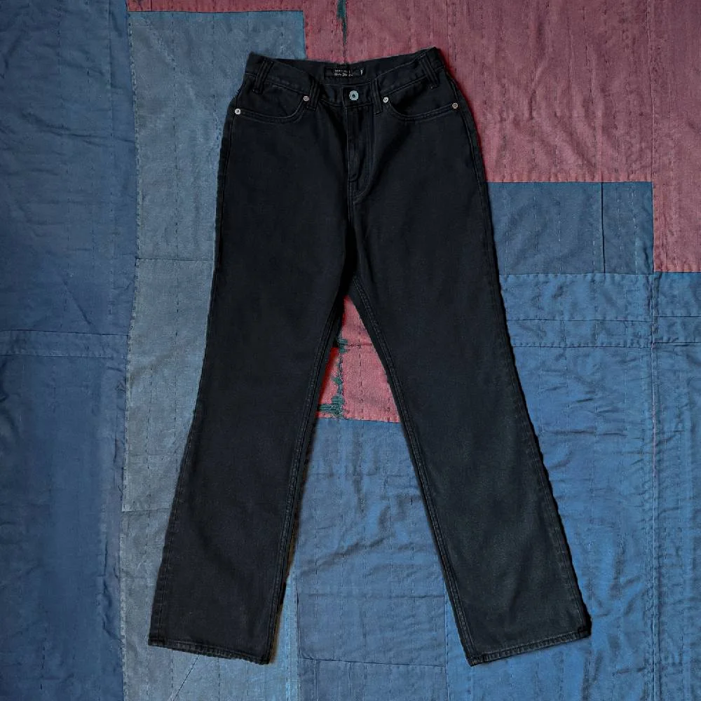 Lot.747 SEMI BOOT CUT (FADED BLACK)