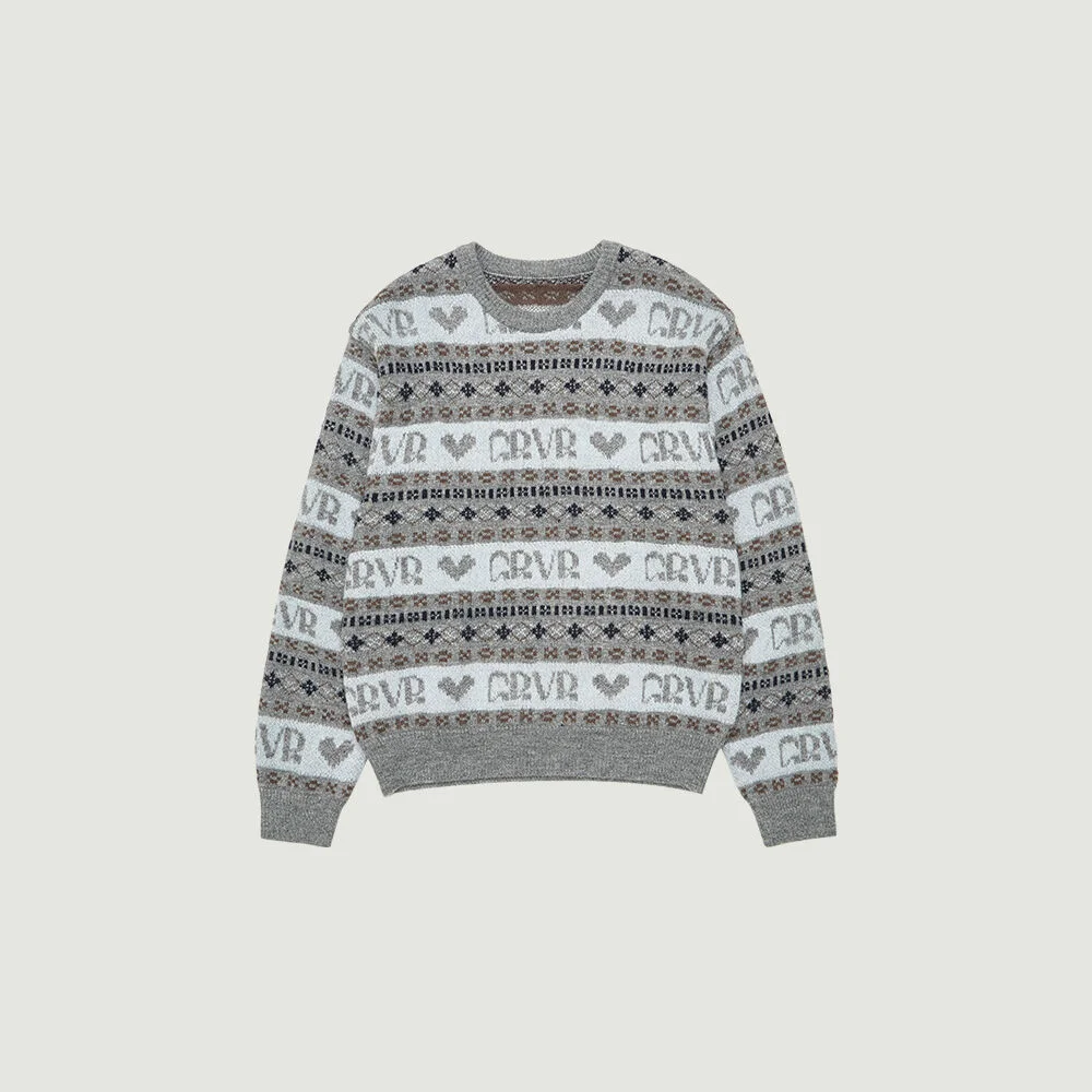 GRVR AMOUR KNIT (GRAY)