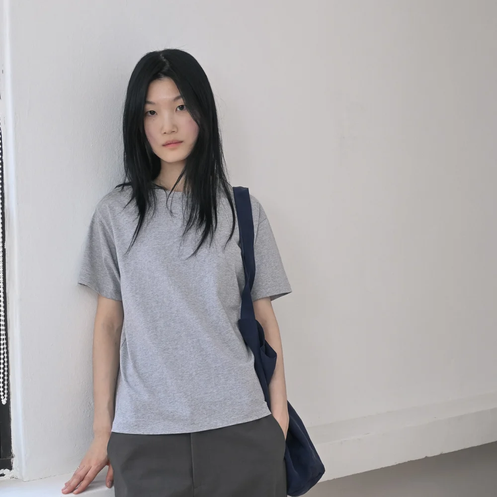 Solid T-shirt Melange