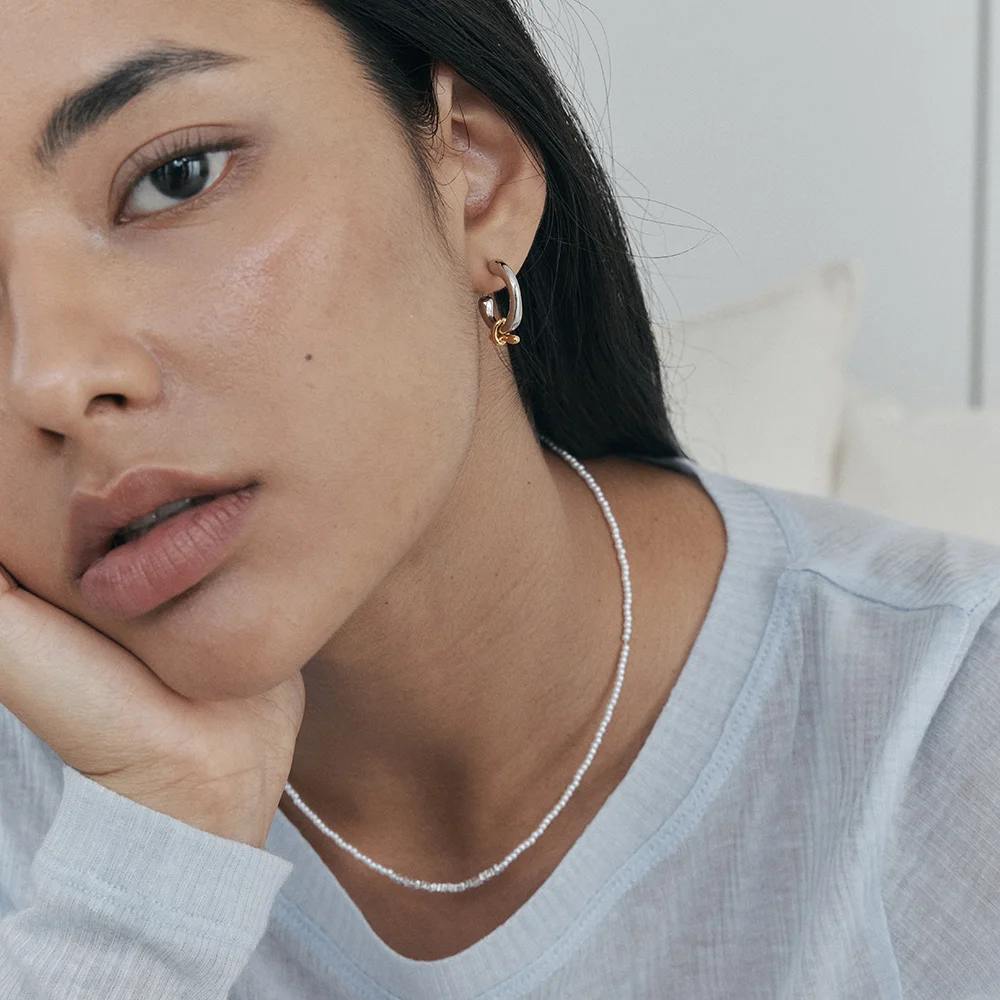 Orbit Pearl Necklace