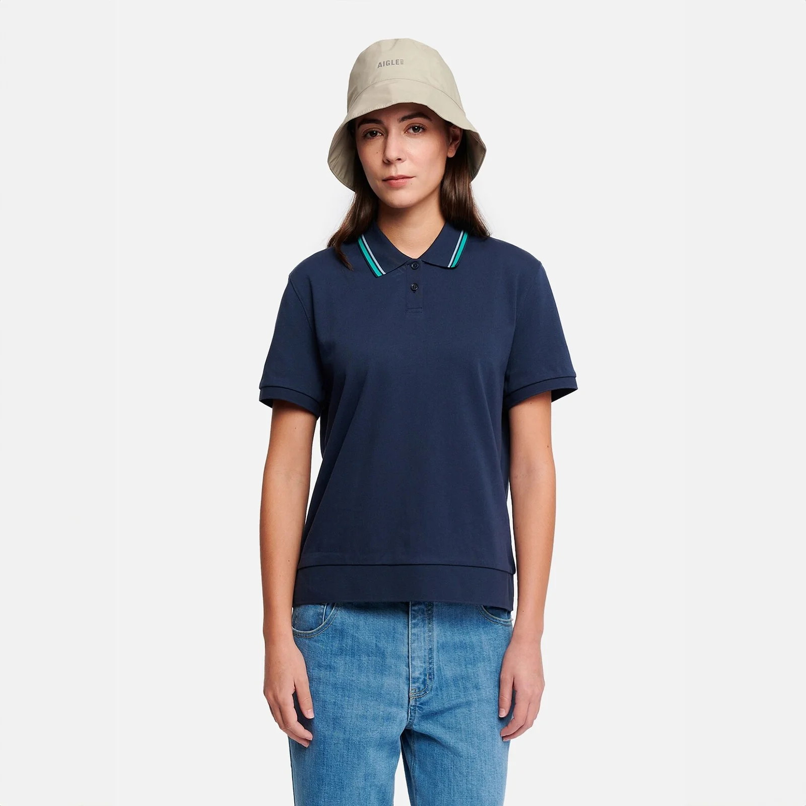 都市 UVC 短袖 Polo 襯衫 AAS26WPSH001EMP