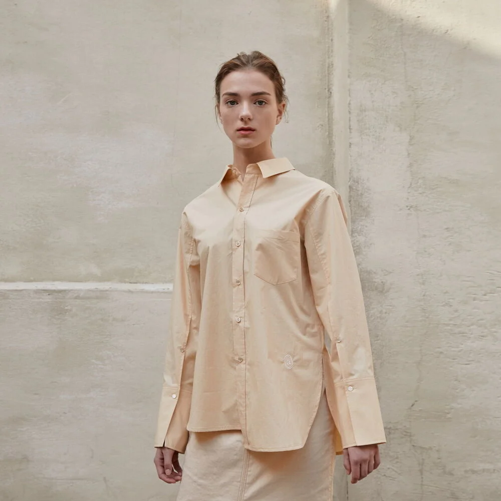 Shirts Back Strap Tea Beige