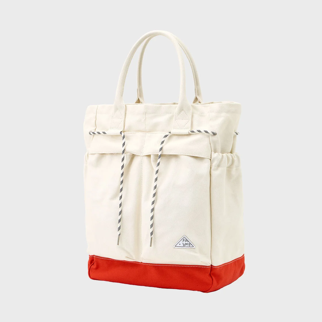 PLATE CANVAS BAG ORANGE